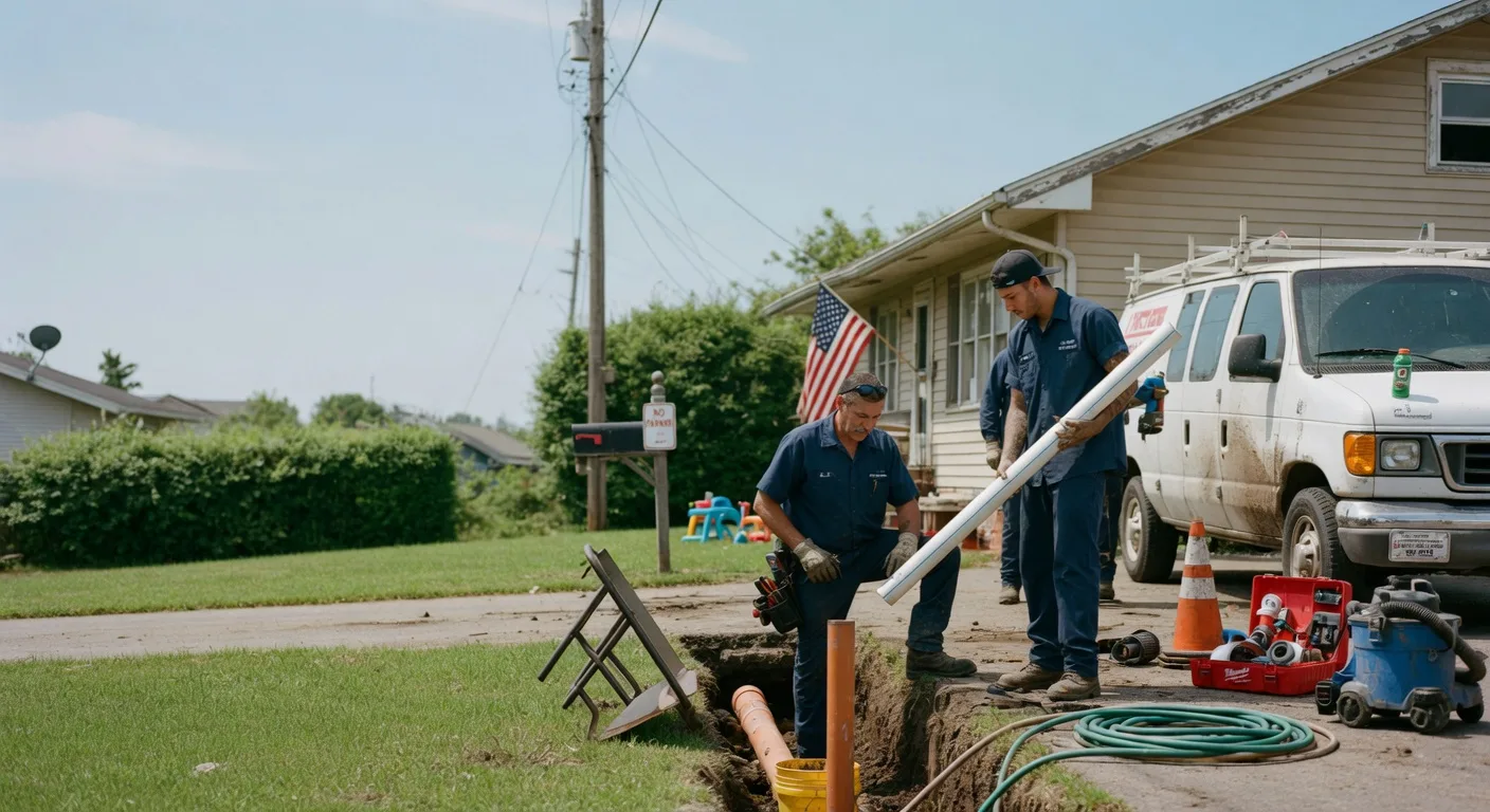 Sewer Line Inspection in Monterville, WV